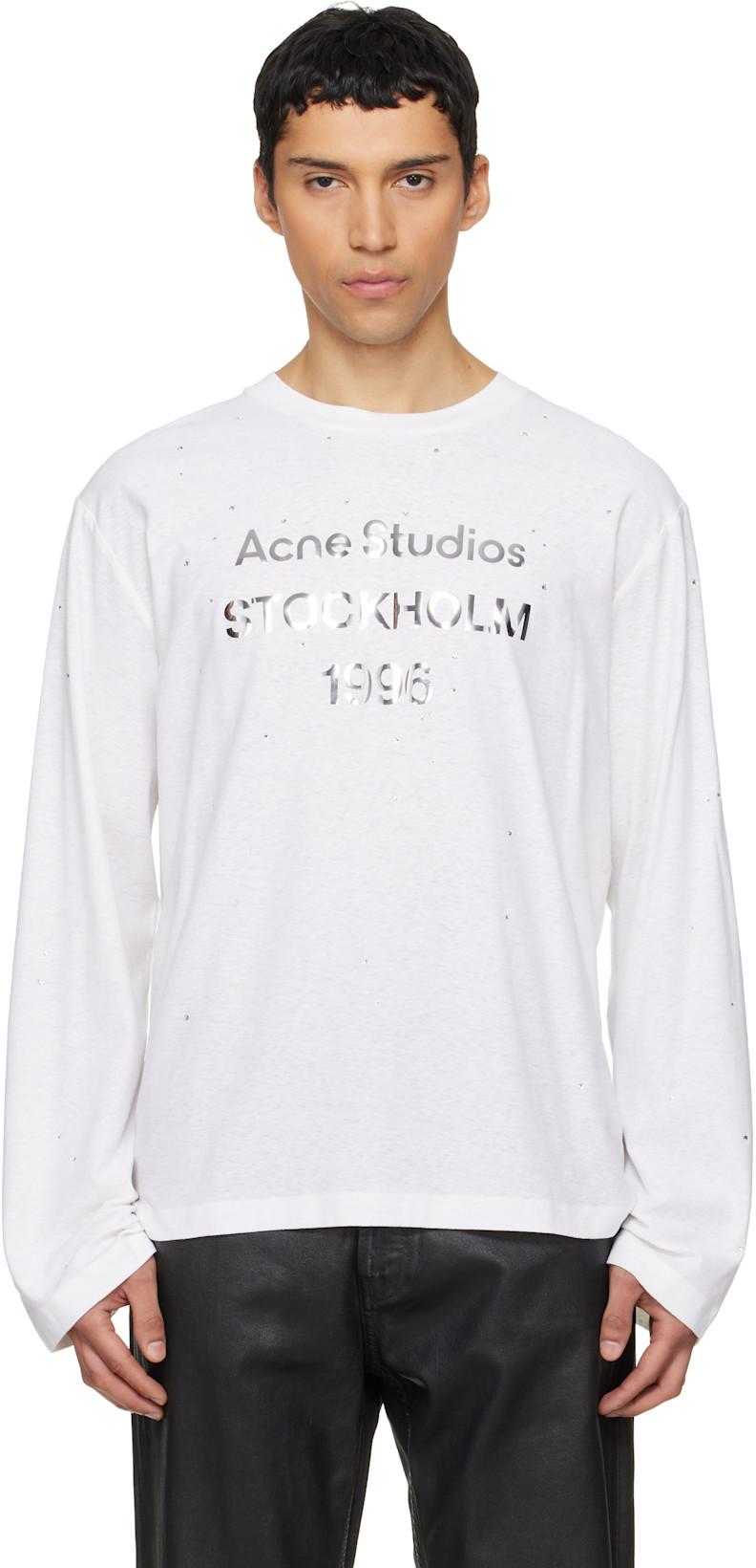 White Logo T-shirt by ACNE STUDIOS