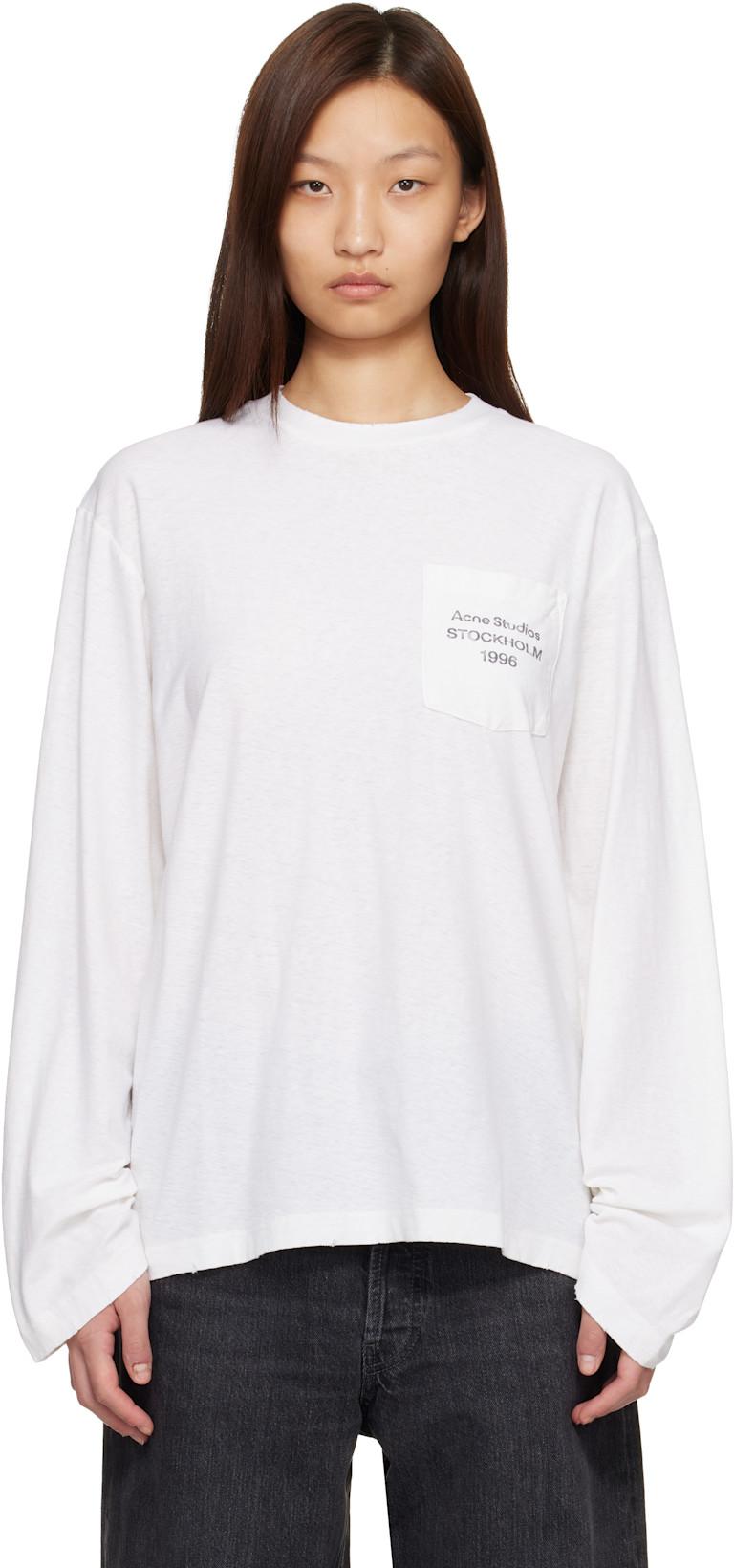 White Logo T-shirt by ACNE STUDIOS