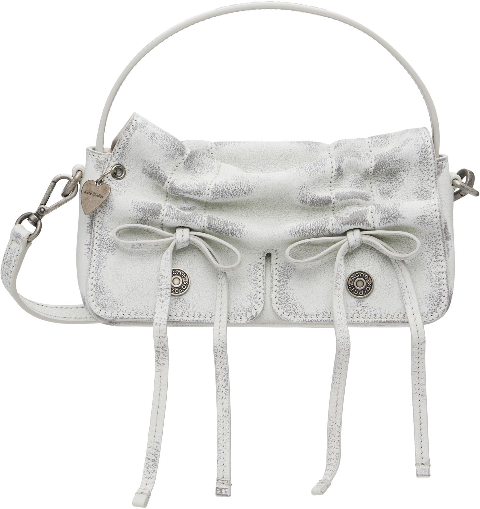 White Multipocket Micro Bag by ACNE STUDIOS