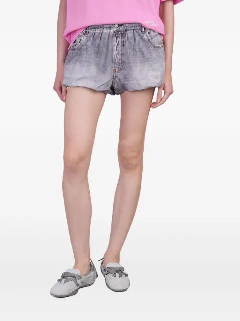 balloon-hem denim shorts by ACNE STUDIOS