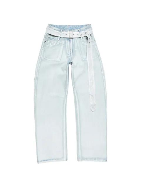 belted jeans by ACNE STUDIOS