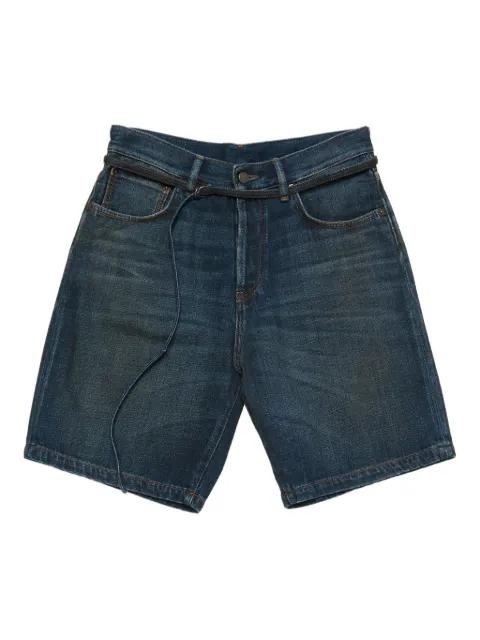cotton denim shorts by ACNE STUDIOS