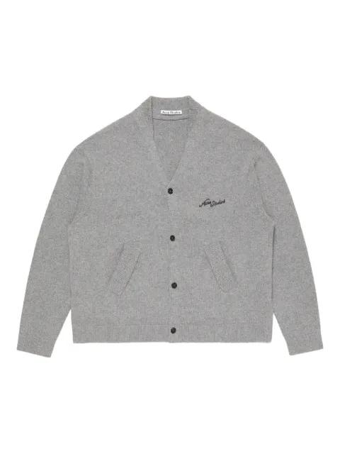 embroidered button cardigan by ACNE STUDIOS