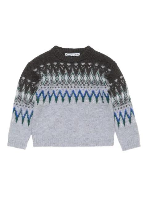 fairislepattern wool sweater by ACNE STUDIOS