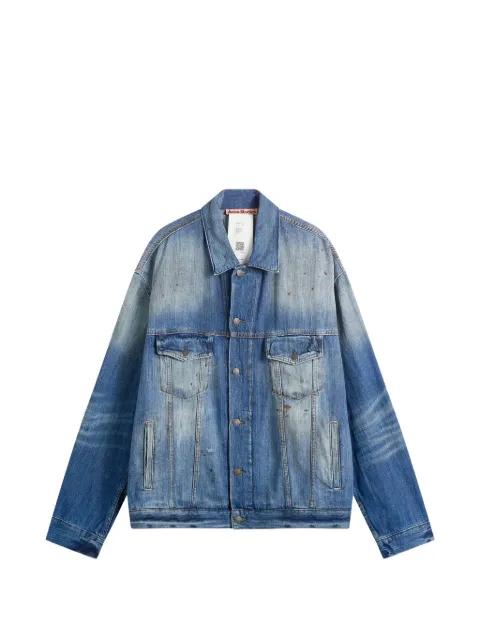 flap-pocket denim jacket by ACNE STUDIOS