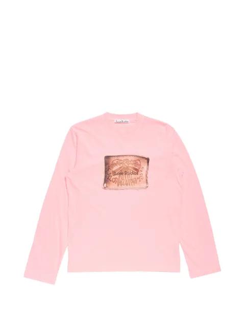 graphic long-sleeve T-shirt by ACNE STUDIOS