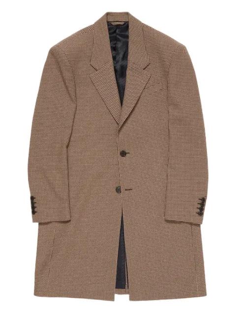 houndstooth wool coat by ACNE STUDIOS