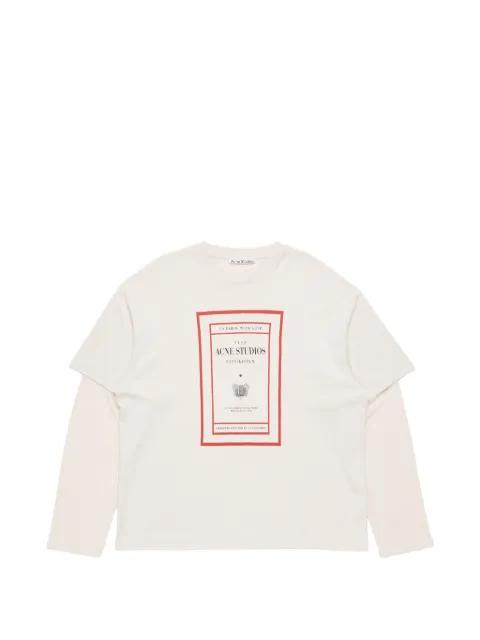 layered graphic T-shirt by ACNE STUDIOS