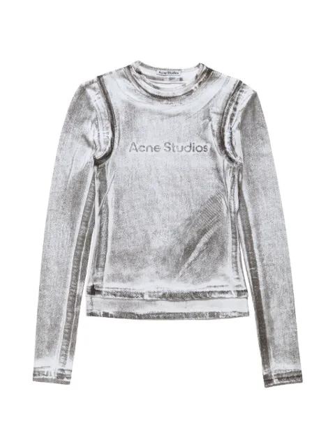 layered printed T-shirt by ACNE STUDIOS