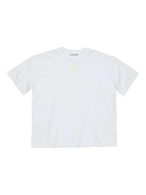 logo-embellished organic-cotton T-shirt by ACNE STUDIOS