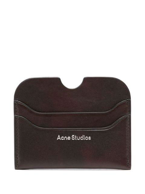 logo-embossed leather wallet by ACNE STUDIOS