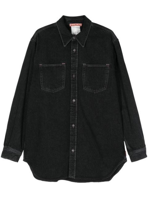 long-sleeve denim shirt by ACNE STUDIOS