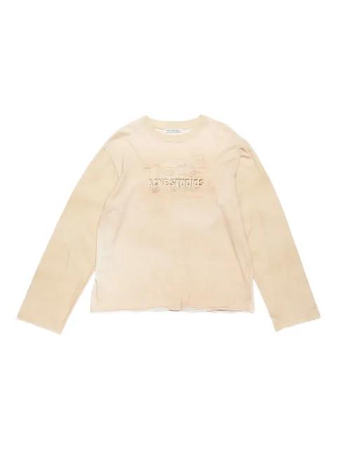 long-sleeve logo T-shirt by ACNE STUDIOS