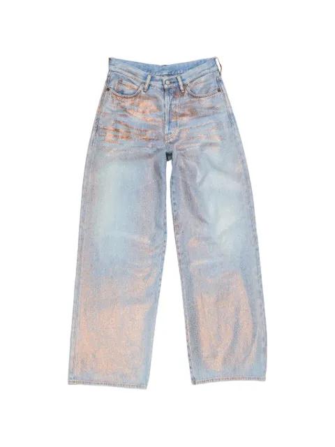 loose glitter jeans by ACNE STUDIOS