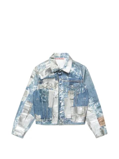patchwork denim jacket by ACNE STUDIOS