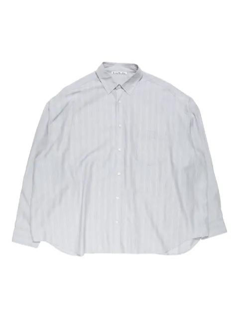 striped button-up shirt by ACNE STUDIOS