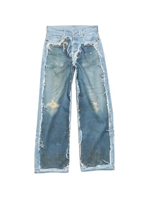 trompe-l’œil jeans by ACNE STUDIOS