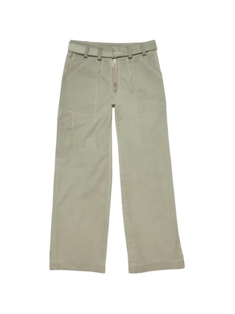 twill trousers with belt by ACNE STUDIOS
