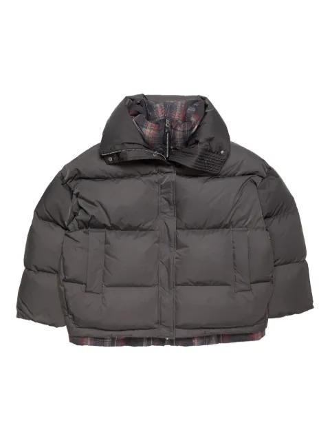 zip plaid jacket by ACNE STUDIOS