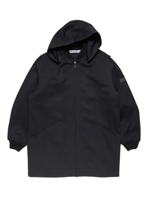 zip-up hoodied coat by ACNE STUDIOS