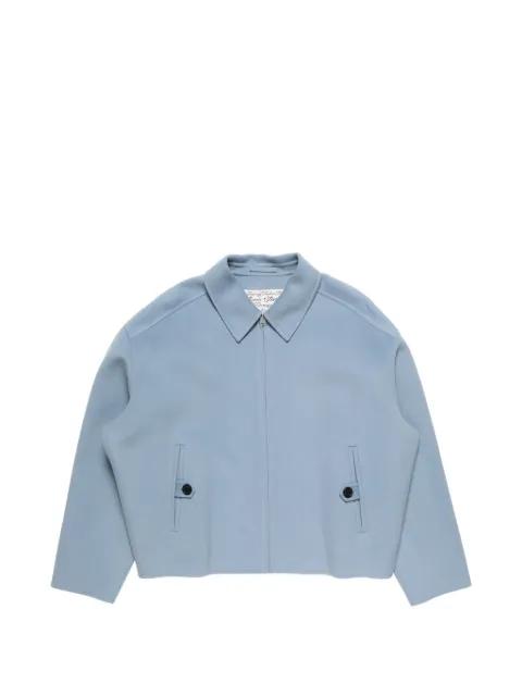 zip-up wool jacket by ACNE STUDIOS