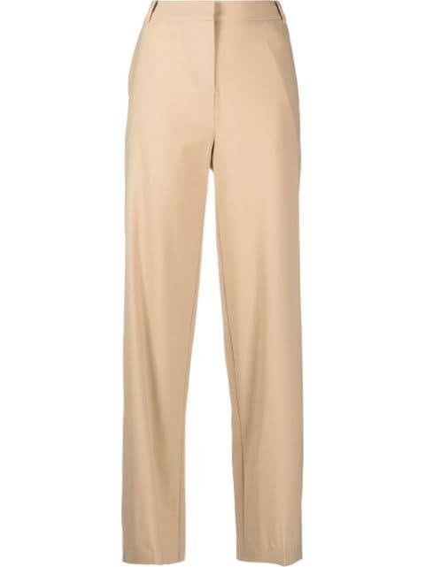 tailored-cut wool trousers by ACT NO1