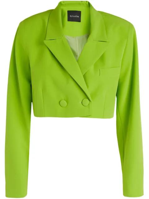 cropped blazer by ACTUALEE