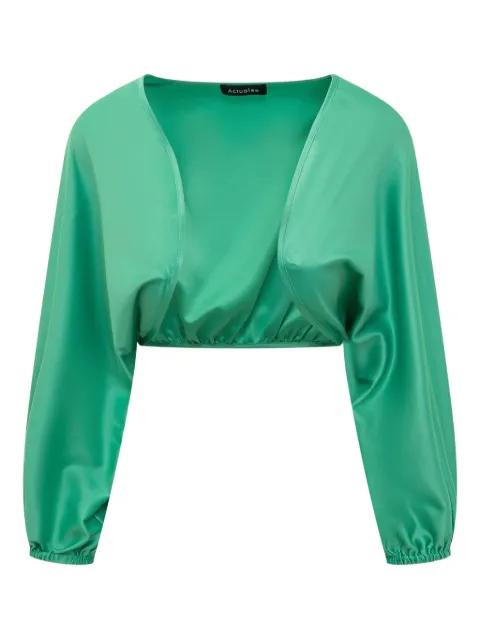 satin shirt by ACTUALEE