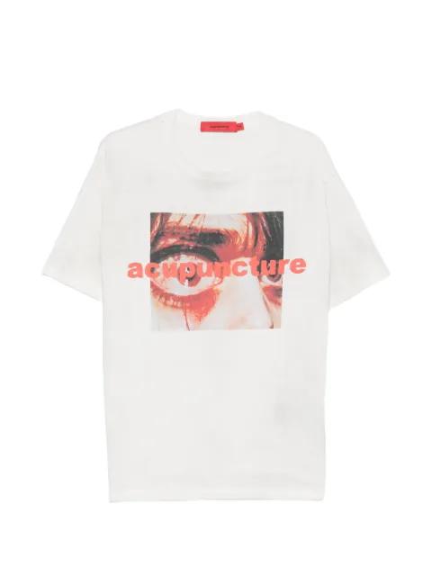 Eye Cry graphic-print T-shirt by ACUPUNCTURE