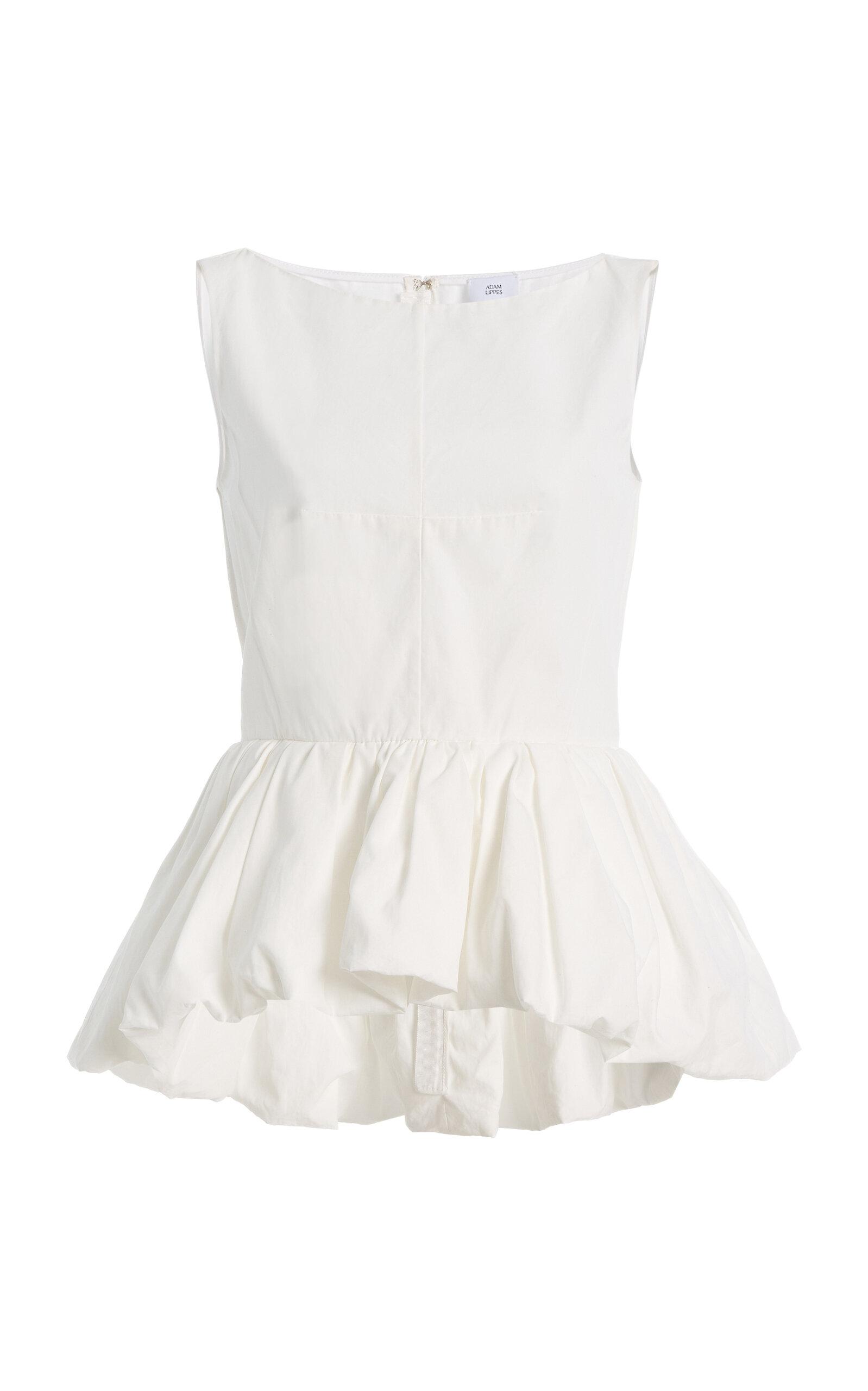 Adam Lippes Anais Cotton Poplin Top - Moda Operandi by ADAM LIPPES