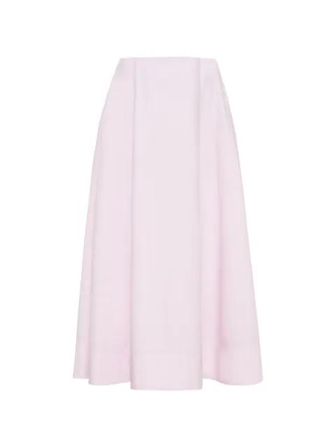 Rene cotton poplin skirt by ADAM LIPPES