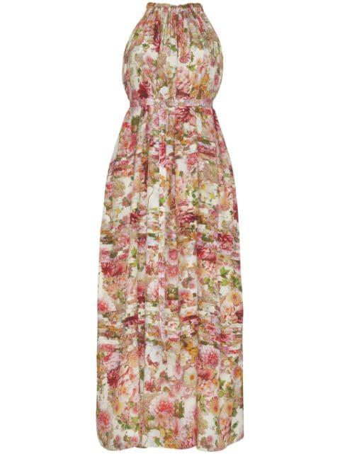 Sabine crepe-de-chine shift dress by ADAM LIPPES
