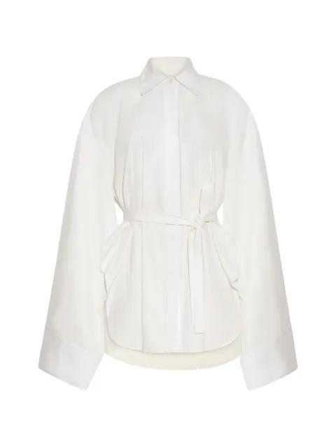 Sayuri belted cotton shirt by ADAM LIPPES