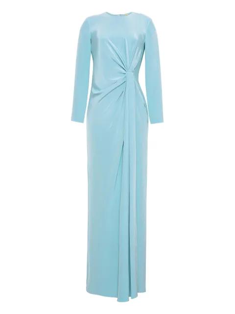 draped silk maxi dress by ADAM LIPPES