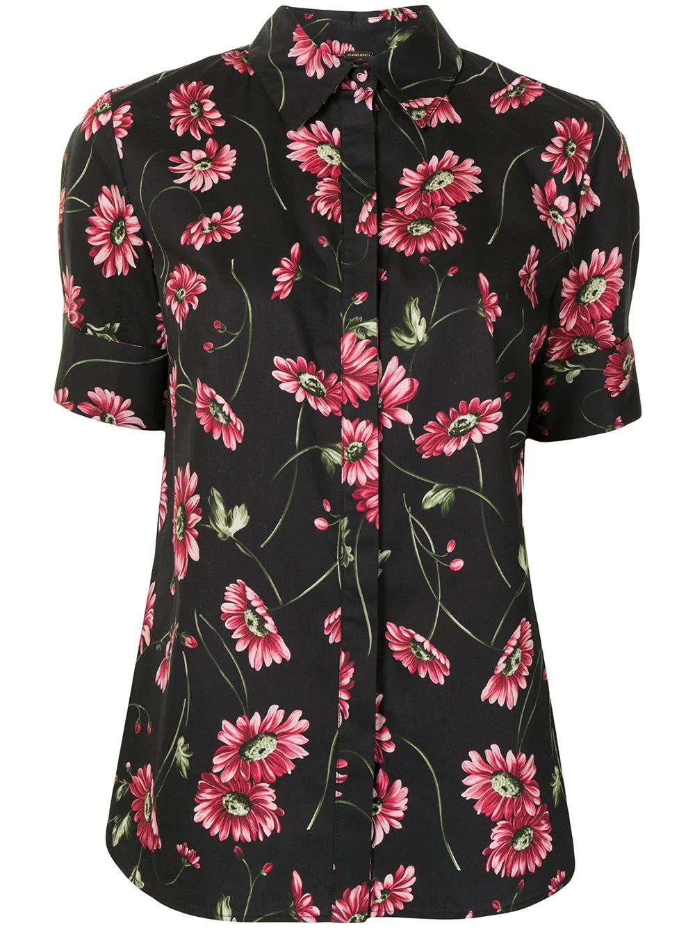 floral-print cotton shirt by ADAM LIPPES