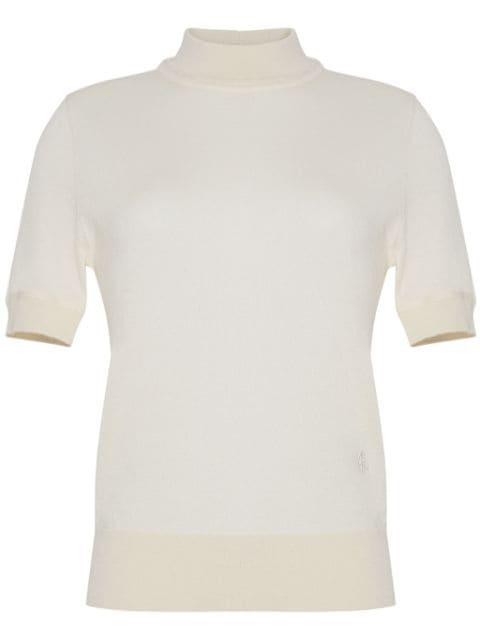 mock-neck cashmere top by ADAM LIPPES