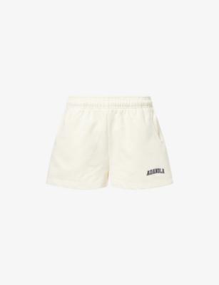 ADA Logo-Embellished Cotton Sweat Shorts by ADANOLA