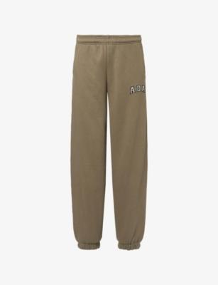ADA Logo-Embroidered Cotton-Fleece Jogging Bottoms by ADANOLA