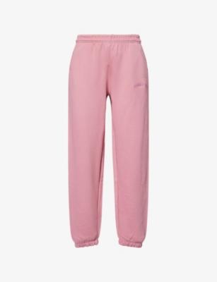 AS Logo-Embroidery Cotton-Jersey Jogging Bottoms by ADANOLA