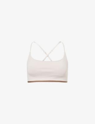 Bonded Skinny Strap Sports Bra by ADANOLA