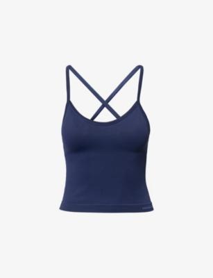Classic Seamless Cross-Back Tank Top by ADANOLA