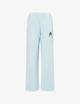 Echo Washed Straight-Leg Cotton Jogging Bottoms by ADANOLA