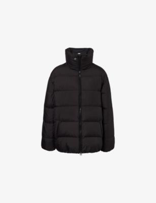 Funnel-Neck Puffer Jacket by ADANOLA