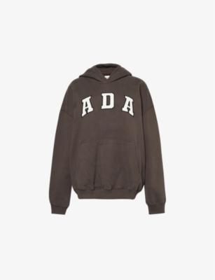 Logo-Embroidered Oversized-Fit Cotton Hoody by ADANOLA