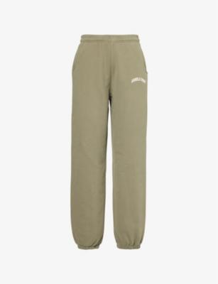 Logo-Embroidered Straight-Leg Cotton-Jersey Jogging Bottoms by ADANOLA