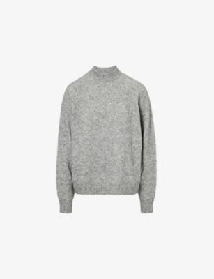 Oversized Crewneck Wool-Blend Jumper by ADANOLA