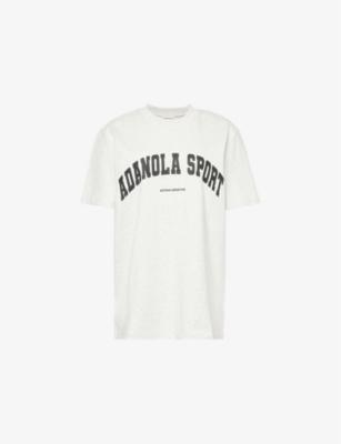 Oversized-fit cotton-jersey T-shirt by ADANOLA