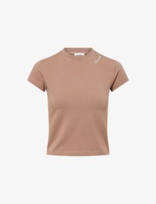 Signature Baby Tee Cotton-Jersey T-Shirt by ADANOLA