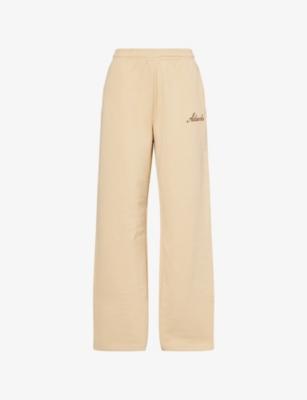 Signature Straight-Leg Cotton-Jersey Jogging Bottoms by ADANOLA