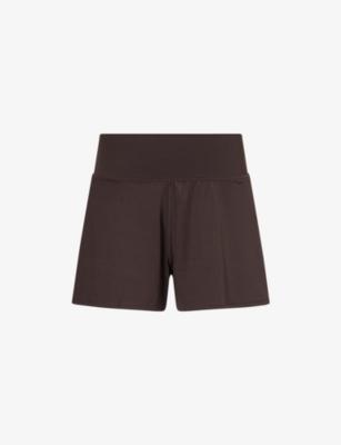 Studio Side Spilt Woven Shorts by ADANOLA